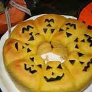 ハロウィンのちぎりパン