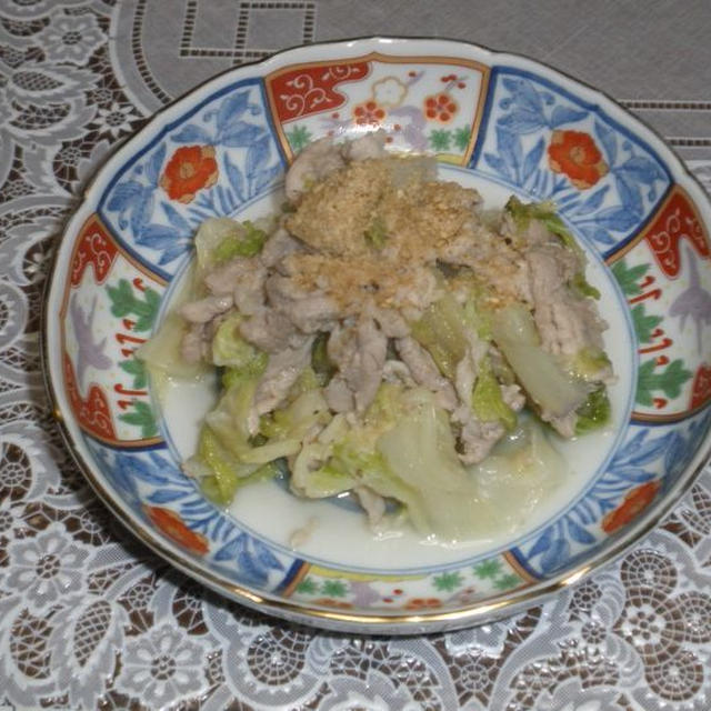 豚肉と白菜の煮物