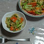 葉野菜とアンチョビの炒め物