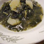 Зелёные щи（緑のシー）（ほんのり酸味の有るスープ）
