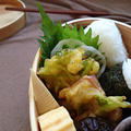 お弁当に～鮪とみつ葉のほっこりかき揚げ～ by YUKImamaさん