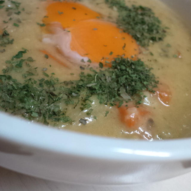 とろ～りクリーミーな豆乳カレーリゾット