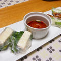 ■メニュー■鱈と帆立の野菜あん、薩摩芋ごはん、ポテサラ、生春巻き＊１０月４日