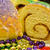 マルディグラに欠かせない【キングケーキ】KING CAKE　ニューオリンズの味