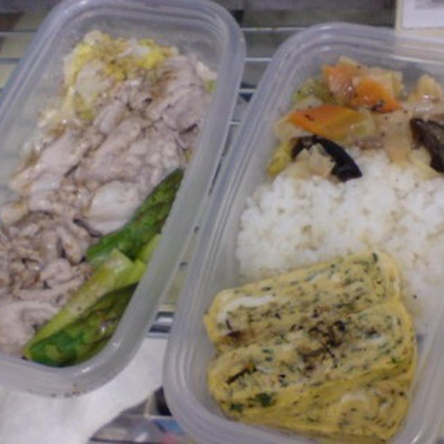 2011年10月24日冷しゃぶ弁当