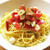 トマトとクリームチーズのパスタ