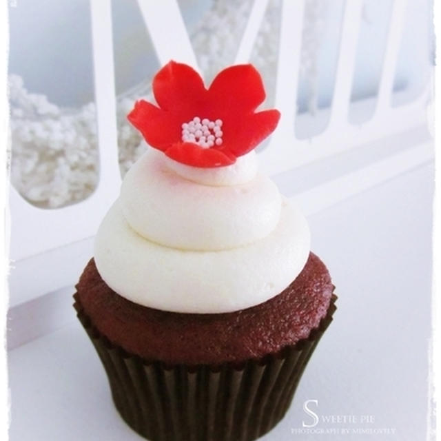 基本のレッドベルベットカップケーキ By Mimiさん レシピブログ 料理ブログのレシピ満載