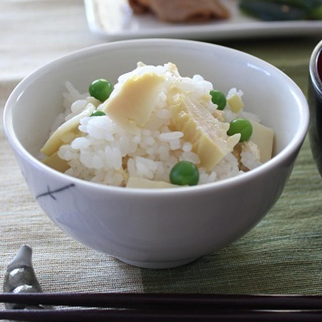 今年初のたけのこご飯