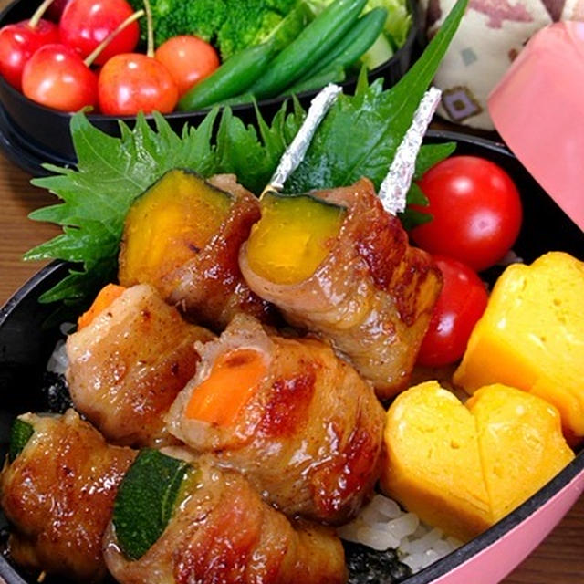 夏野菜の串焼きです By ひまわりさん レシピブログ 料理ブログのレシピ満載