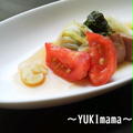 スパムとトマトのガーリックsoup by YUKImamaさん