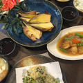 モニター「ホシサン☆極みだし」を使って旬の食材豊富なメニューの夕食～♪♪