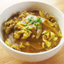 和風出汁を使ってお蕎麦屋さんのカレー丼