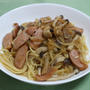 焦がしにんにく香るしめじの和風パスタ