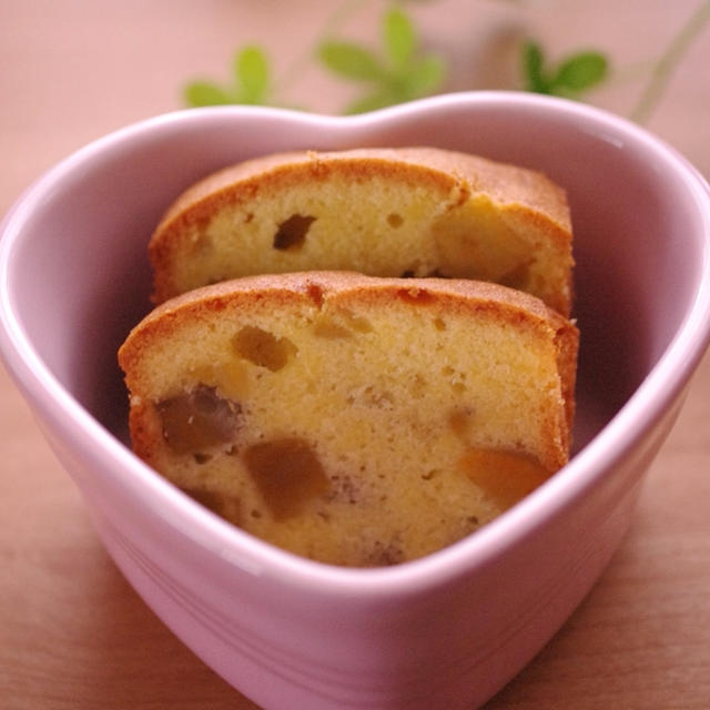 安納芋たっぷり しっとり甘いパウンドケーキ By めろんぱんママさん レシピブログ 料理ブログのレシピ満載