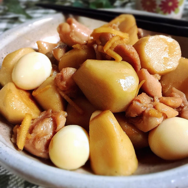 鶏肉と里芋の煮っころがし By こっぷんかぁちゃんさん レシピブログ 料理ブログのレシピ満載