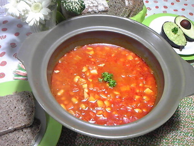 Vegan♪～豆のスープ
