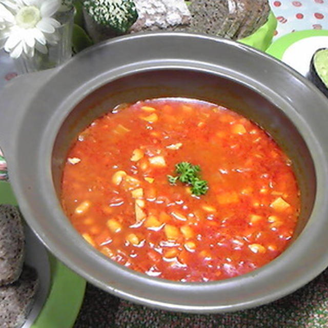 Vegan♪～豆のスープ