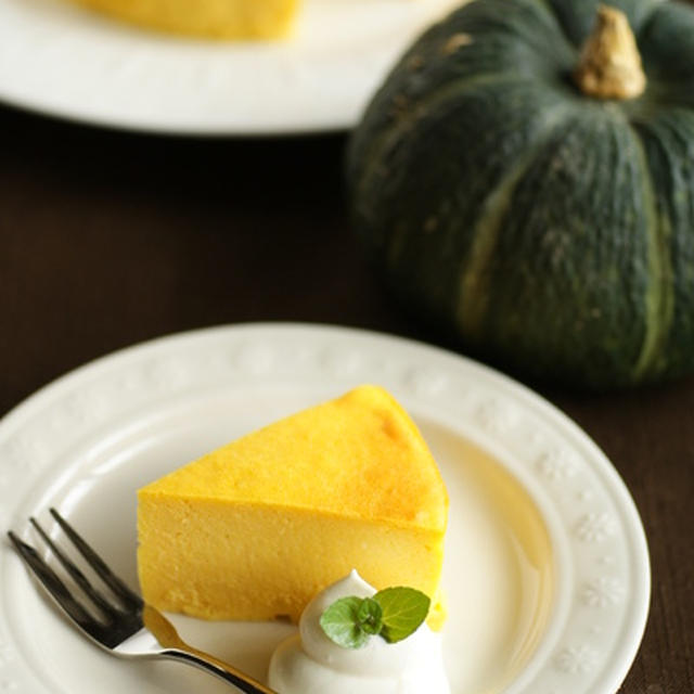 ヨーグルト入りのかぼちゃのチーズケーキ By 小泉 明代さん レシピブログ 料理ブログのレシピ満載