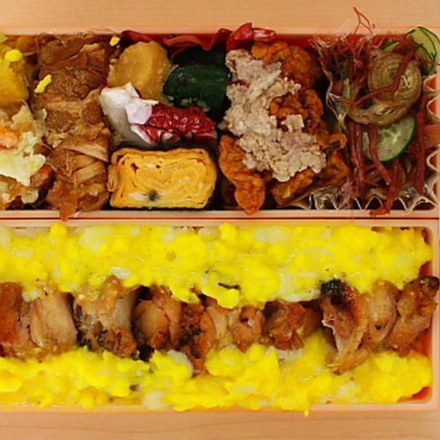 焼き鳥親子弁当