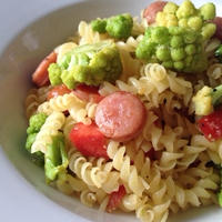 春野菜のバター醤油パスタ....