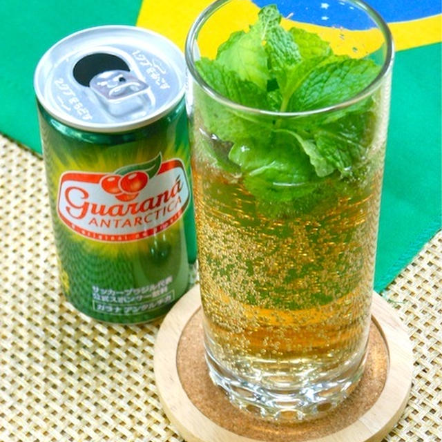 暑い週末はブラジル気分！ガラナで超簡単スッキリ爽やか〜なカクテルと旬！とうもろこしご飯。