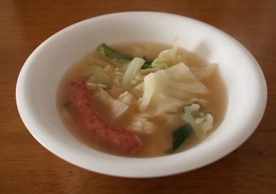 健康的野菜スープ
