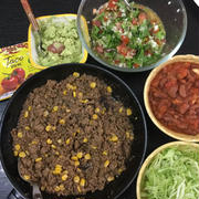 アメリカで覚えた味、タコス🌮マーさん版
