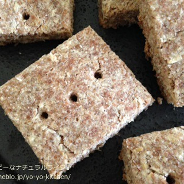 おからと石臼挽きディンケル小麦全粒粉のクッキー レシピブログ