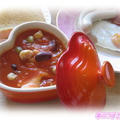 ひよこ豆の　　tomatoスープ　　