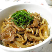 焼肉丼～バルサミコ風味♪ 