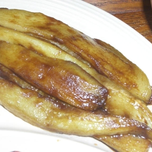 なすのソース煮