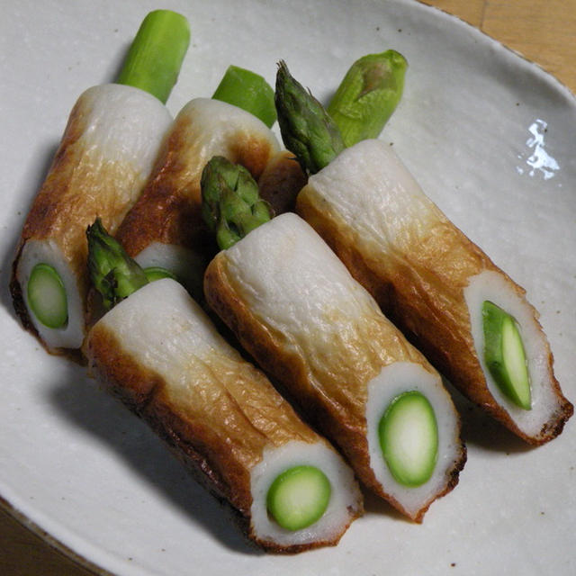 アスバラガスのちくわ巻