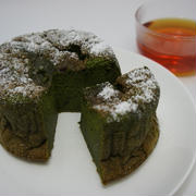 バレンタインに濃厚抹茶ガトーショコラ