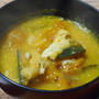 かぼちゃと油揚げのみそ汁