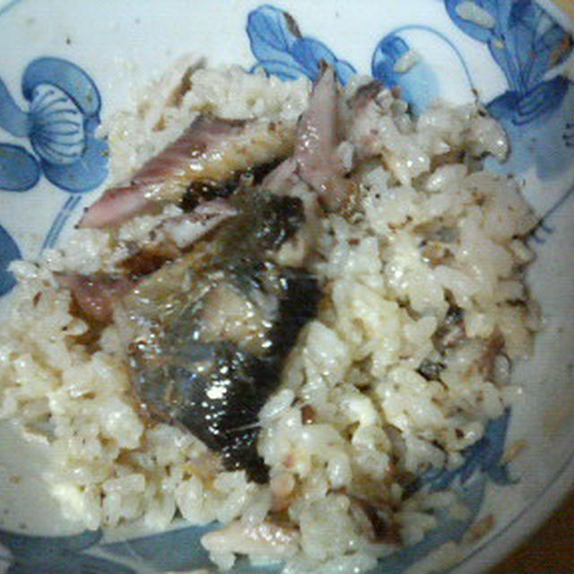 秋刀魚の炊き込みご飯