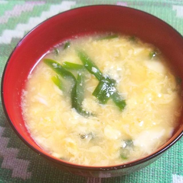 ニラ玉の味噌汁 By 春菜食堂さん レシピブログ 料理ブログのレシピ満載