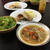 塩カラマンシーチキンローストとミネストローネスープ