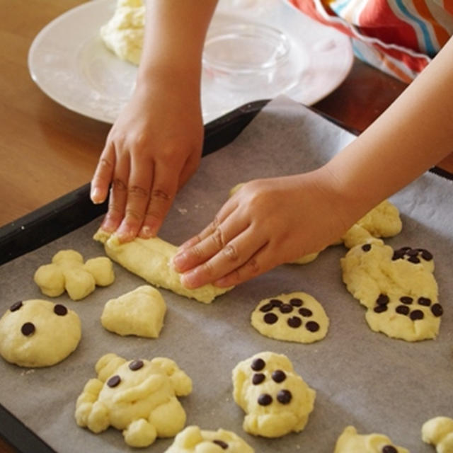 子どもとつくる、おもしろ形パン