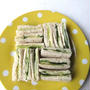 キュウリのフィンガーサントイッチ【Cucumber Finger Sandwiches】2
