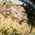 舞茸とたらこのパスタ