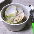 濃厚簡単☆ハマグリとキャベツの白ワイン蒸しスープ、アンチョビ風味 by 中村 有加利さん