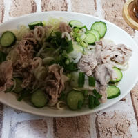 サラダうどん