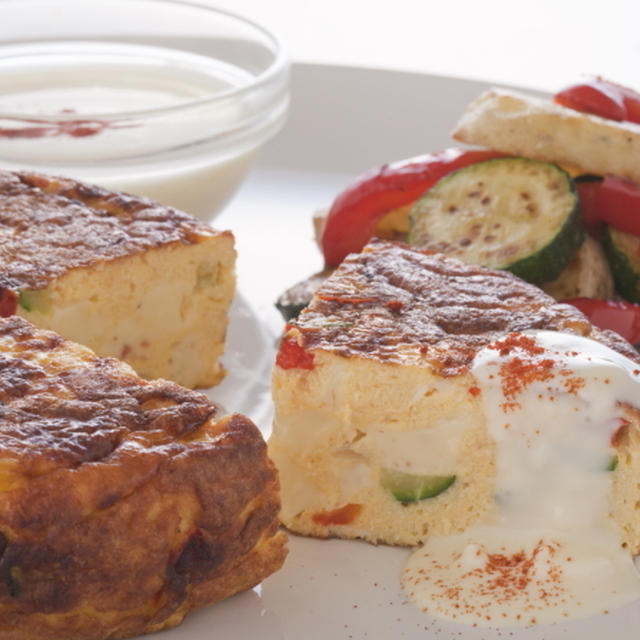 チーズinおからスペインオムレツ風