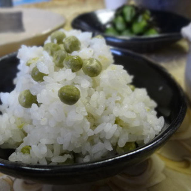 季節の豆ご飯