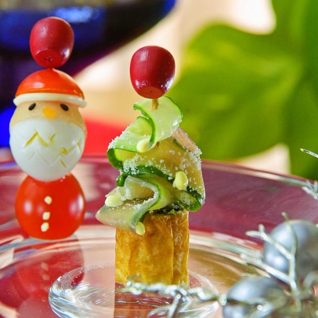 クリスマスのオードブルやパーティーに 簡単xmasツリーのピンチョス By ももら さん レシピブログ 料理ブログのレシピ満載