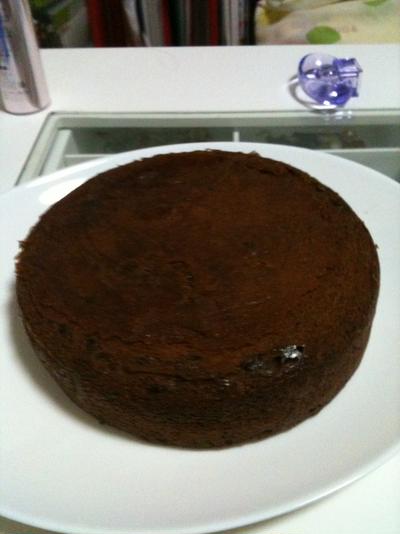 炊飯器で簡単チョコレートケーキ