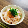 桜色の桜エビ炊き込みご飯★