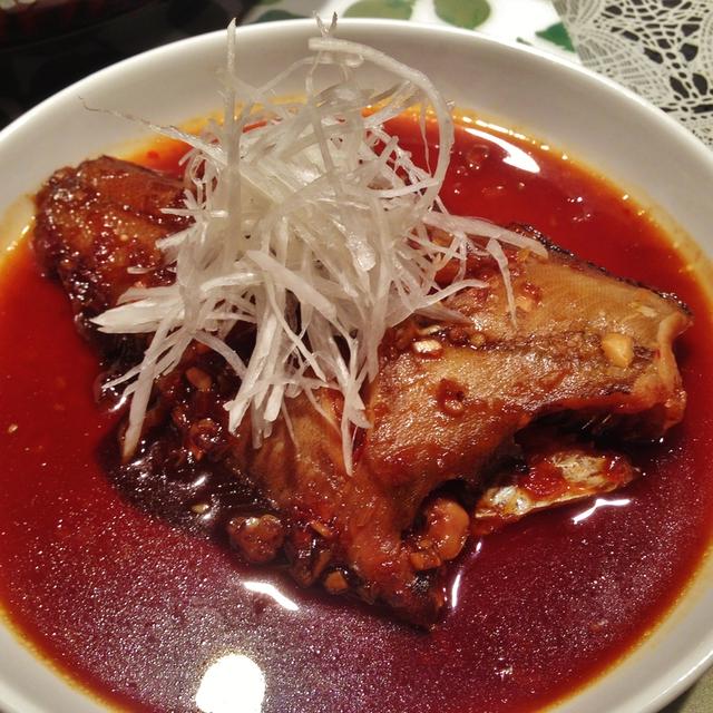 鰈の香味煮付け