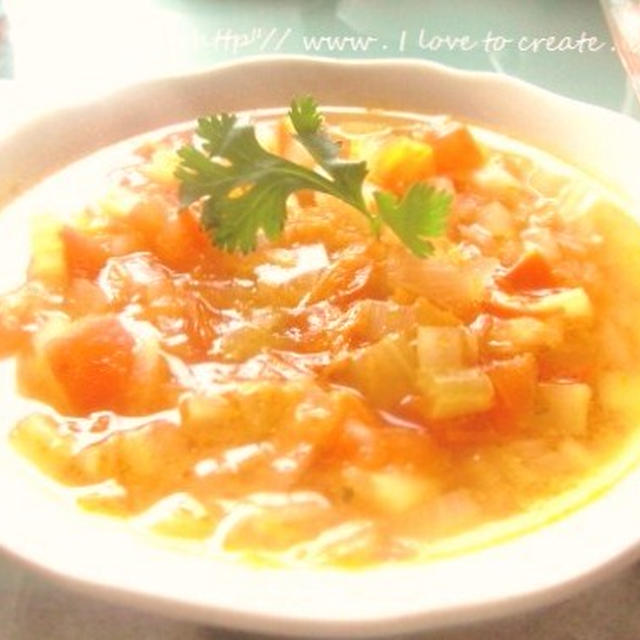 朝の健康☆免疫力を高める野菜スープin玄米ご飯