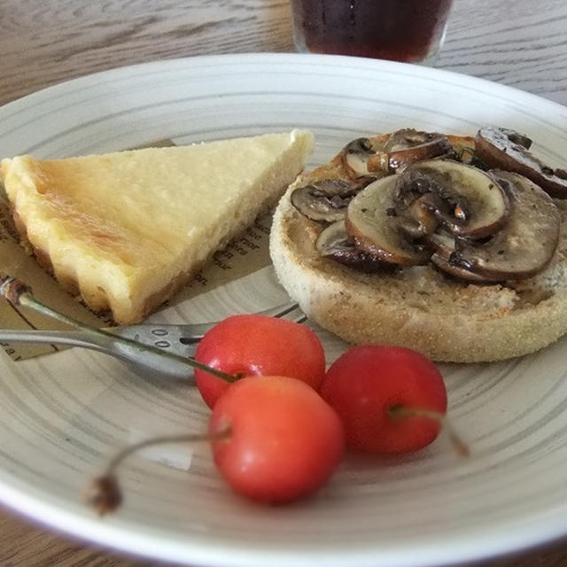 気軽に焼いて濃厚チーズケーキ